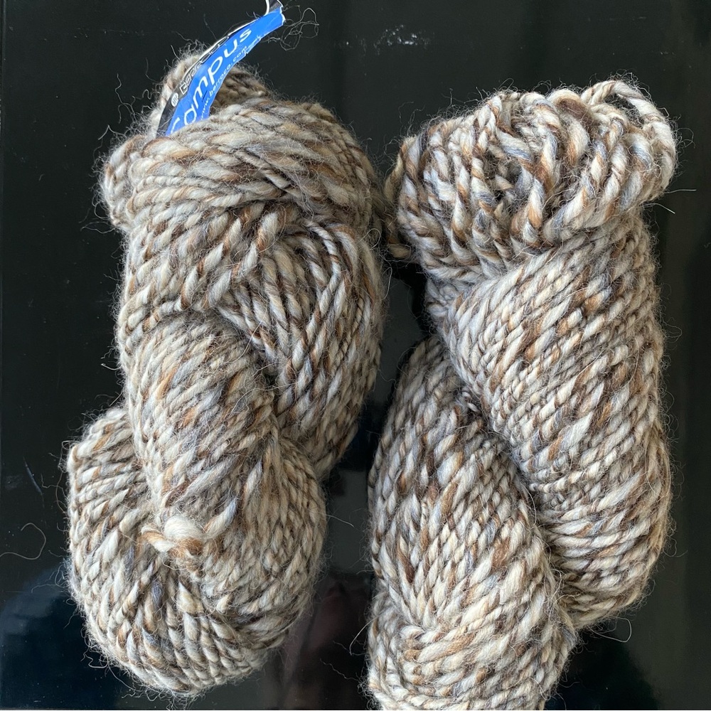 Berroco “Campus” Yarn- 2 Hanks. Wool blend